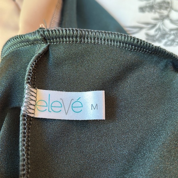 Elevé Tempe Dark Forest Velvet Leotard - Picture 9 of 13